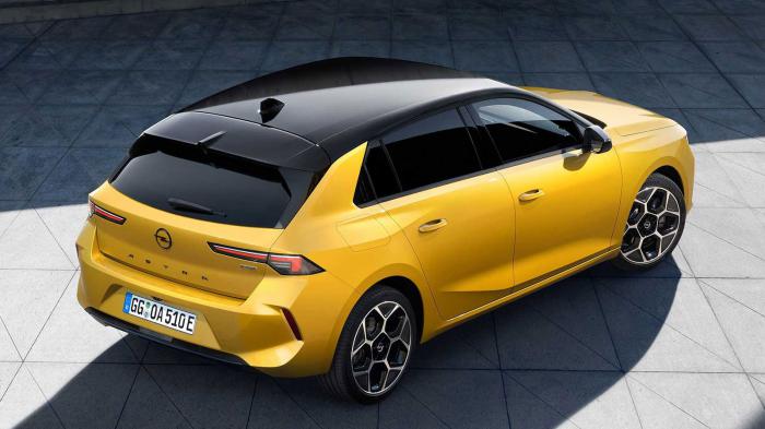 Tο νέο Opel Astra-e που θα δούμε το 2023, θα έχει τις ίδιες στυλιστικές γραμμές του κανονικού Astra