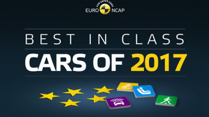 Κάθε χρόνο, το EuroNCAP δημοσιεύει μια λίστα με τα αυτοκίνητα εκείνα που έχουν αποδώσει τα καλύτερα στις αντίστοιχες κατηγορίες τους. 