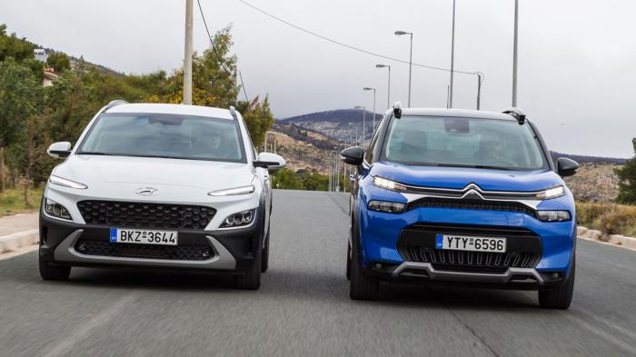 CITROEN C3 AIRCROSS VS HYUNDAI KONA Συγκριτικό