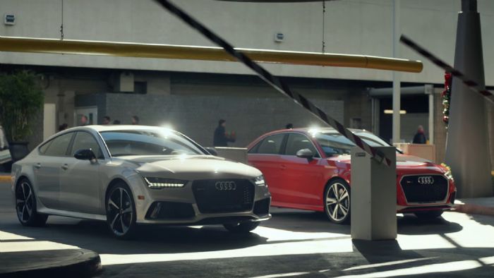 Το RS7 ήρθε αντιμέτωπο με το RS3.