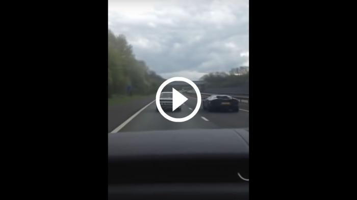Έραψε Lamborghini με Escort πισωκούνα! [video]