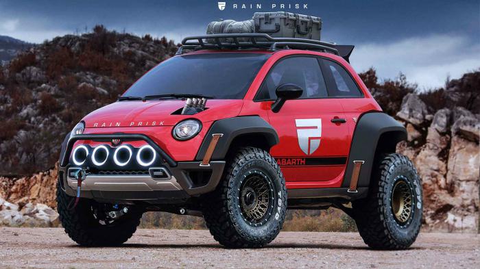       Rain Prisk     Fiat 500 XXL.