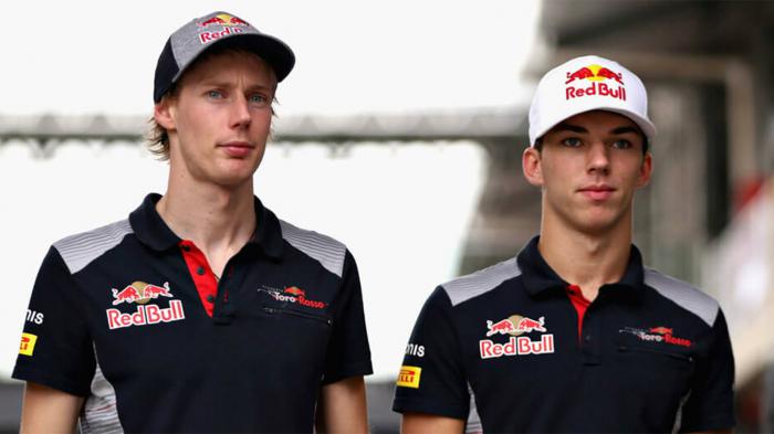 Με τους Gasly και Hartley θα πορευτεί η Toro Rosso τη νέα σεζόν.