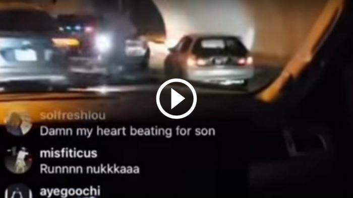 Honda Civic αφήνει στα κρύα του λουτρού Αστυνομικούς [video]