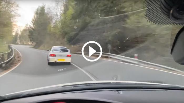 Honda Civic Type-R κυνηγάει Subaru Impreza STI στα βουνά [video]