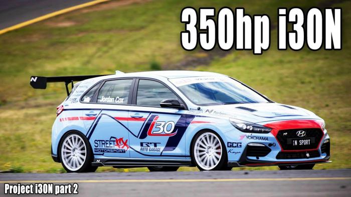 Το Hyundai i30N των 350 ίππων που «ξεμπαζώνει» [video]