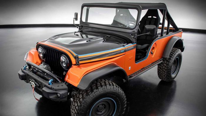 Jeep CJ Surge: Ηλεκτρικό off-road με ρετρό εμφάνιση και 272 ίππους 