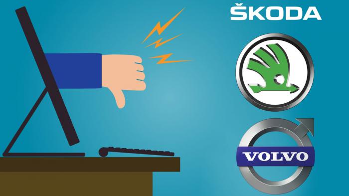 Τι καταγγέλλουν οι αναγνώστες για Volvo και Skoda (live σχόλια) 