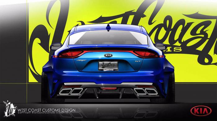     Kia Stinger,       SEMA.
