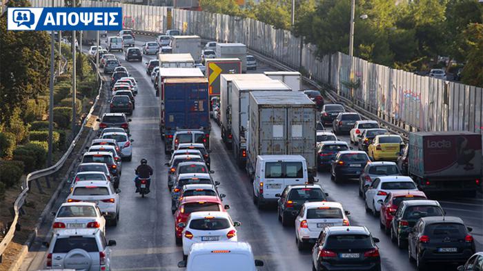Λύση για την κίνηση η απαγόρευση στα φορτηγά τις πρωινές ώρες;