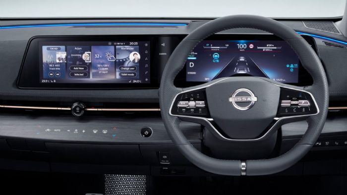 Νissan: Φέρνει οθόνη αφής με κουμπιά που θα μοιάζουν σαν φυσικά