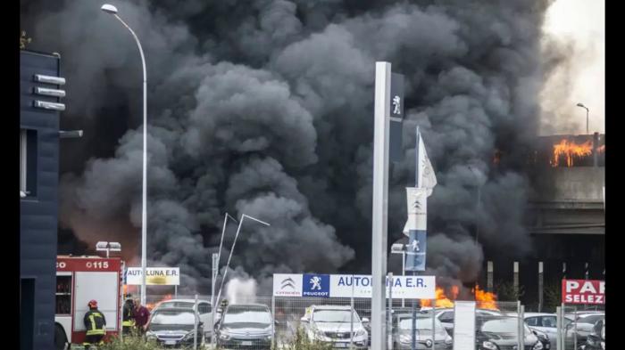 Βυτιοφόρο καυσίμων εκρήγνυται σε Εθνική οδό… (+video)