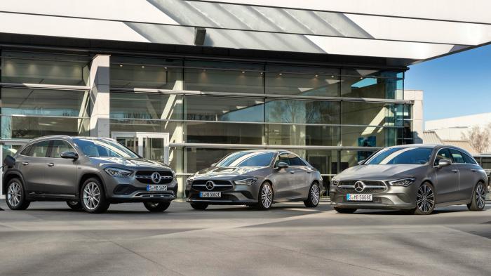   Mercedes GLA 250 e  CLA 250 e 