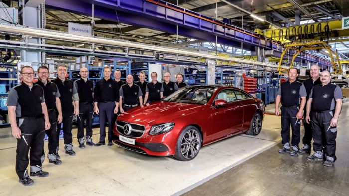 Ξεκίνησε στην Γερμανία η παραγωγή της E-Class Coupe.