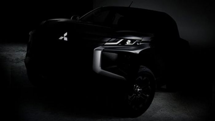     teaser   ,  Mitsubishi L200.