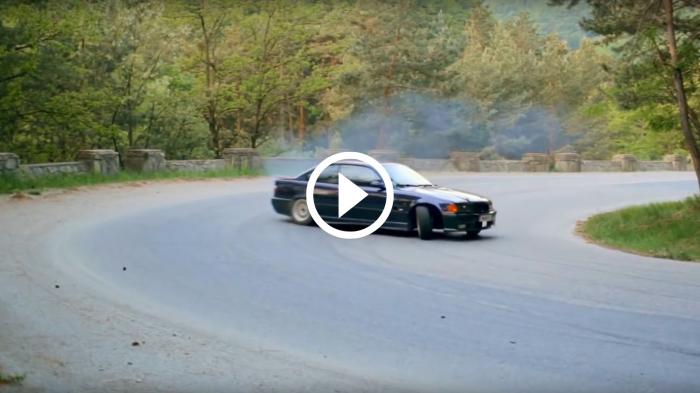 Μύστης με BMW E36 drift-άρει λυσσασμένος [video]