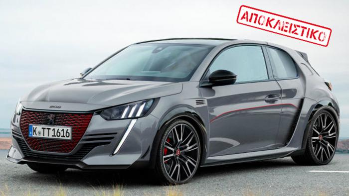 Το νέο Peugeot 208 σε έκδοση Τ16