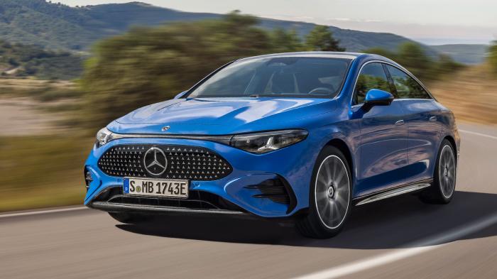 Η ηλεκτρική Mercedes CLA έχει 2 σχέσεις - Ξέρεις τον λόγο;