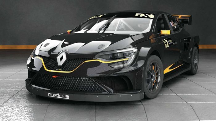 Αυτή είναι η αγνωιστική έκδοση του Megane που θα πάρει μέρος στο Rallycross