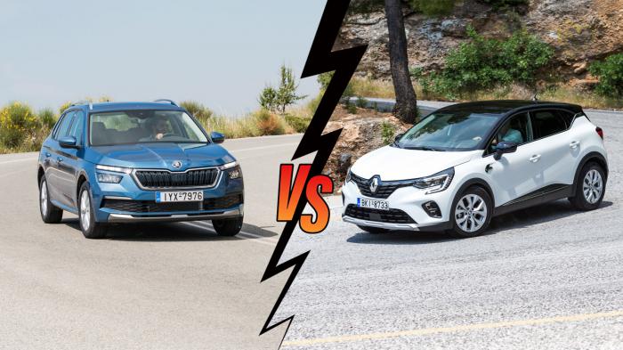 Skoda kamiq 150ps Automatic VS Renault Captur 140ps Automatic Συγκριτικό