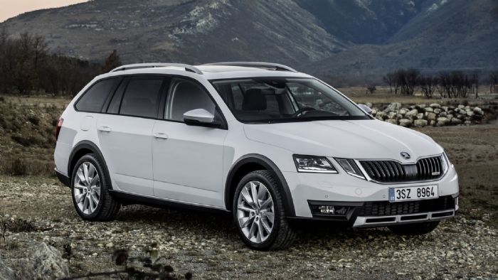 Αυτό είναι το νέο Skoda Octavia Scout, το οποίο έχει όλες τις αλλαγές που συναντήσαμε στο απλό Octavia.