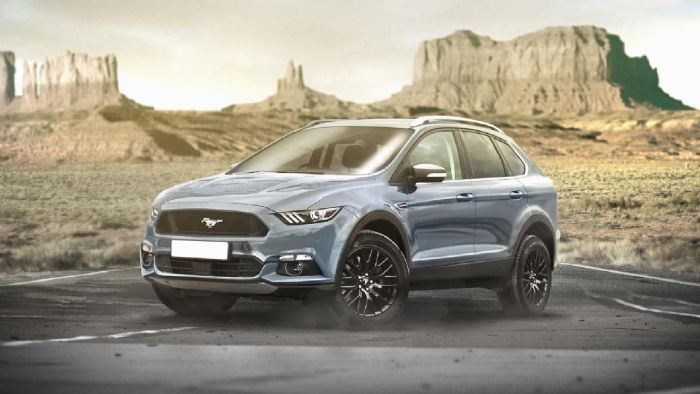 Δείτε δια χειρός Jennings Motor Group οκτώ 8 sports cars να μεταμορφώνονται ψηφιακά σε SUV. Στην εικόνα βλέπουμε το Ford Mustang SUV Concept. Εσάς ποιο είναι το αγαπημένο σας;