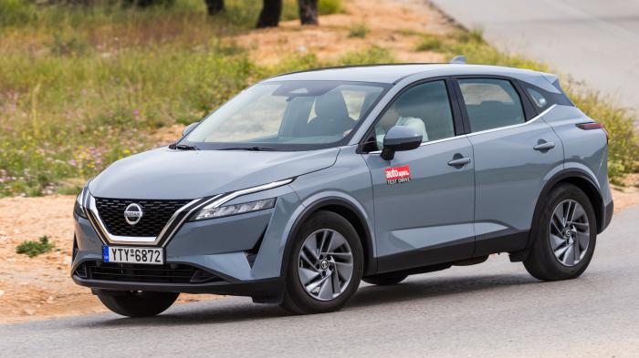 Στο Nissan Qashqai e-Power η αποκλειστική κίνηση με ηλεκτρικό ρεύμα εξασφαλίζει άμεση και γραμμική επιτάχυνση σε κάθε πάτημα του γκαζιού. Στο Nissan Qashqai e-Power η αποκλειστική κίνηση με ηλεκτρικό ρεύμα εξασφαλίζει άμεση και γραμμική επιτάχυνση σε κάθε πάτημα του γκαζιού.