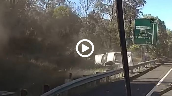 VIDEO: Τρομακτικό ατύχημα με «τούμπες»