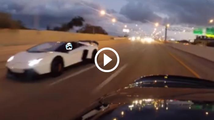 Toyota Supra τιμωρεί αυθάδεις με Lamborghini Aventador [video]