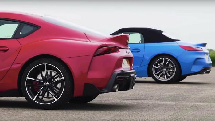      Toyota Supra   BMW Z4? (video)