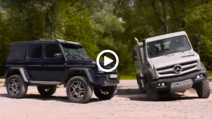 VIDEO: G-Class Vs. Unimog