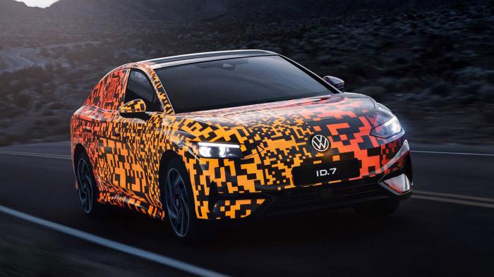 Πρεμιέρα για το VW ID.7 με 700 χλμ. αυτονομία και hi-tech καμπίνα  