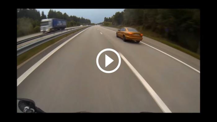Volvo C70-κτήνος εκτελεί χιλιάρι superbike [video]