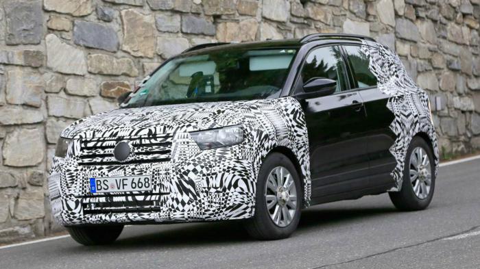 Τις δοκιμές εξέλιξης συνεχίζει το νέο Volkswagen T-Cross.