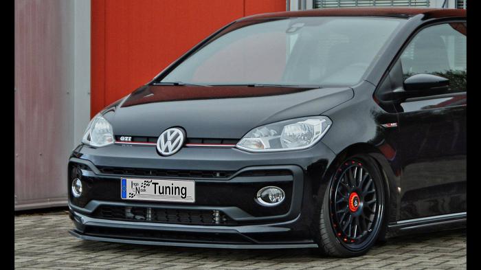 Το Up! GTI με τον 1.0 λτ. τρικύλινδρο κινητήρα TSI του ομίλου αποδίδει 115 ίππου Το Up! GTI με τον 1.0 λτ. τρικύλινδρο κινητήρα TSI του ομίλου αποδίδει 115 ίππους και 200 Nm ροπής.