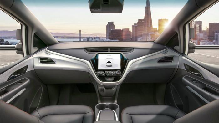 Στο φως της δημοσιότητας έδωσε η General Motors, την πρώτη επίσημη εικόνα του εσωτερικού ενός πρωτότυπου αυτόνομου αυτοκινήτου.