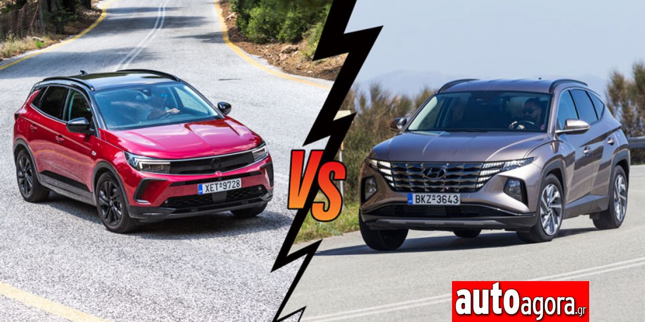 Opel Grandland 130ps VS Hyundai Tuscon 180ps Συγκριτικό - hyundai ...